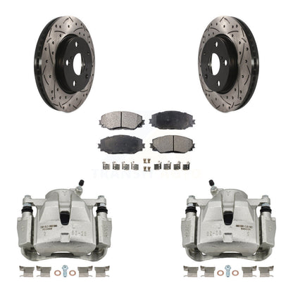 Disc Rotors and Brake Pads Kit-KCD-100141P - Kit.bestparts.ca
