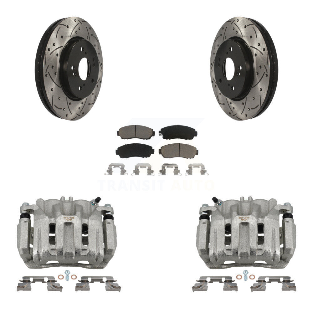 Disc Rotors and Brake Pads Kit-KCD-100142C - Kit.bestparts.ca Kit.bestparts.ca