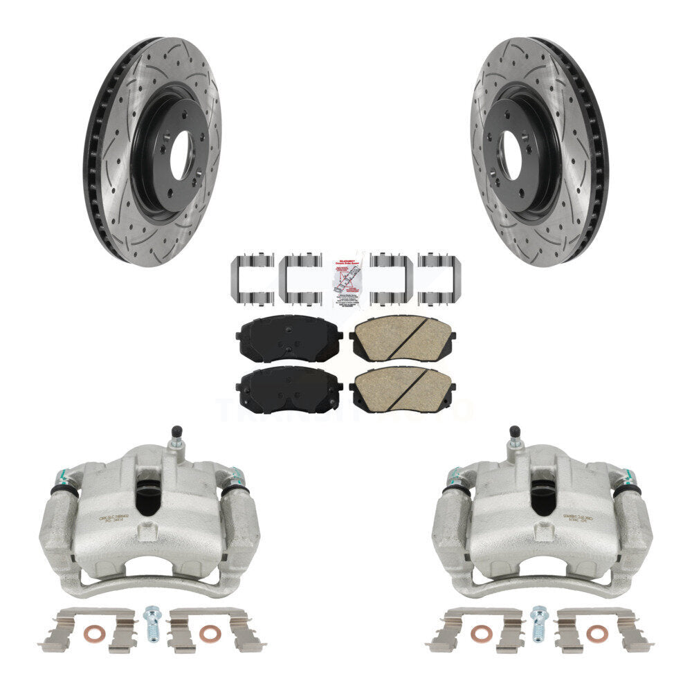 Disc Rotors and Brake Pads Kit-KCD-100142N - Kit.bestparts.ca Kit.bestparts.ca