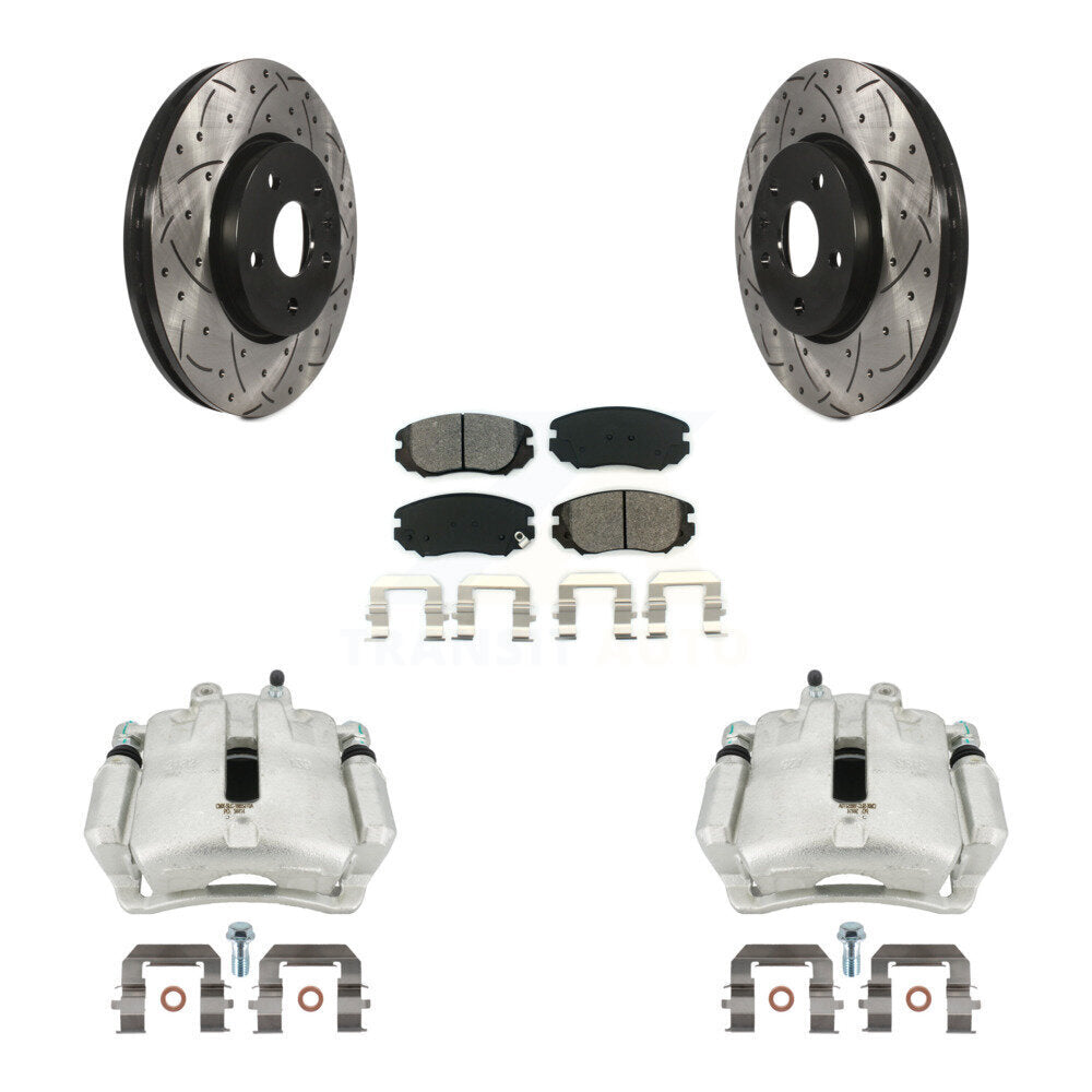 Disc Rotors and Brake Pads Kit-KCD-100146S - Kit.bestparts.ca Kit.bestparts.ca
