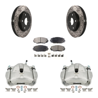 Disc Rotors and Brake Pads Kit-KCD-100147T - Kit.bestparts.ca
