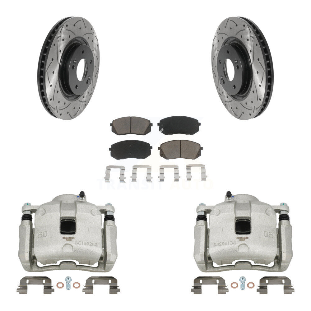 Disc Rotors and Brake Pads Kit-KCD-100153C - Kit.bestparts.ca Kit.bestparts.ca