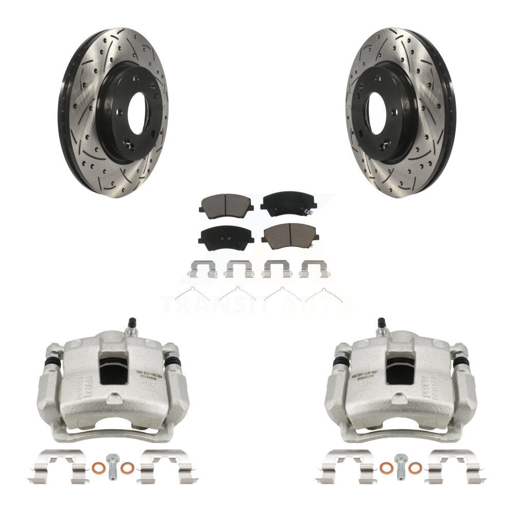 Disc Rotors and Brake Pads Kit-KCD-100154C - Kit.bestparts.ca Kit.bestparts.ca