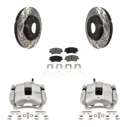 Disc Rotors and Brake Pads Kit-KCD-100154C - Kit.bestparts.ca
