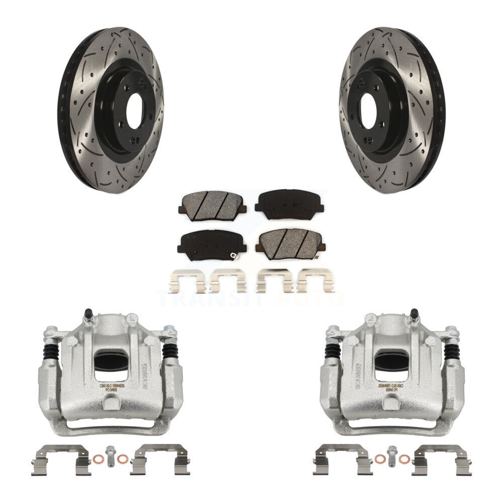Disc Rotors and Brake Pads Kit-KCD-100155S - Kit.bestparts.ca