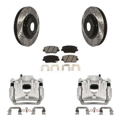 Disc Rotors and Brake Pads Kit-KCD-100155S - Kit.bestparts.ca