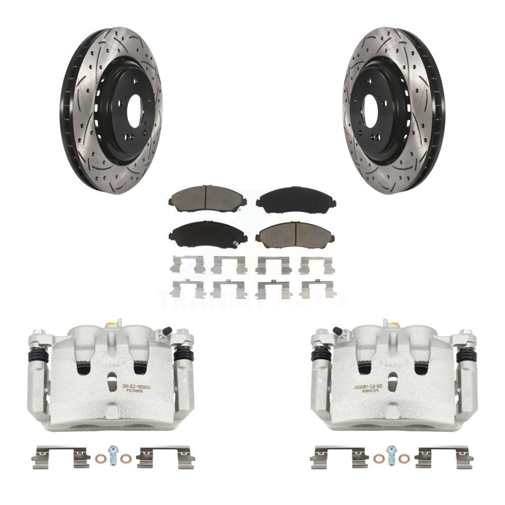 Disc Rotors and Brake Pads Kit-KCD-100158C - Kit.bestparts.ca Kit.bestparts.ca