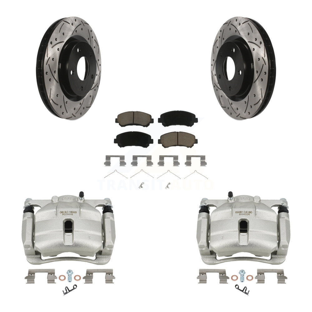 Disc Rotors and Brake Pads Kit-KCD-100161C - Kit.bestparts.ca Kit.bestparts.ca