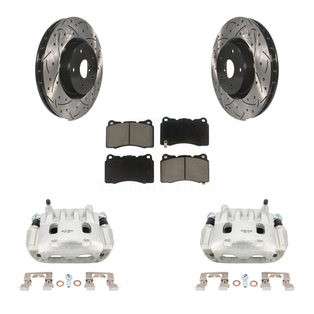 Disc Rotors and Brake Pads Kit-KCD-100163C - Kit.bestparts.ca