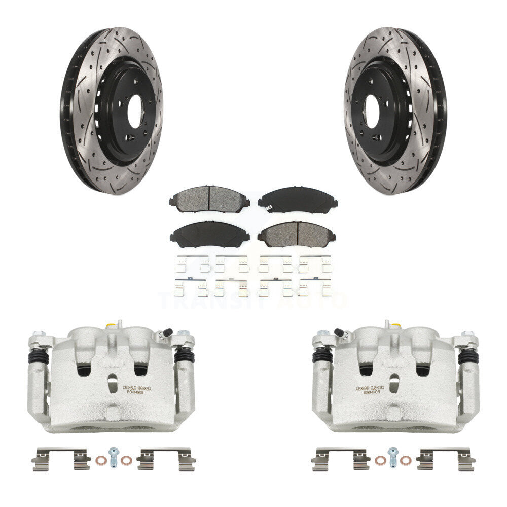 Disc Rotors and Brake Pads Kit-KCD-100163S - Kit.bestparts.ca
