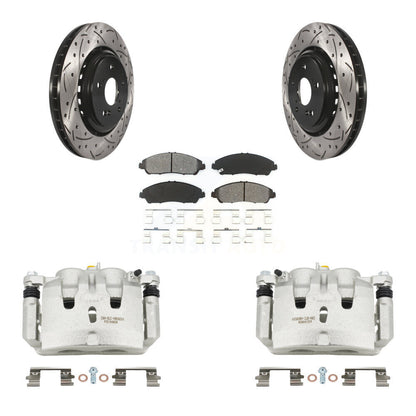 Disc Rotors and Brake Pads Kit-KCD-100163S - Kit.bestparts.ca