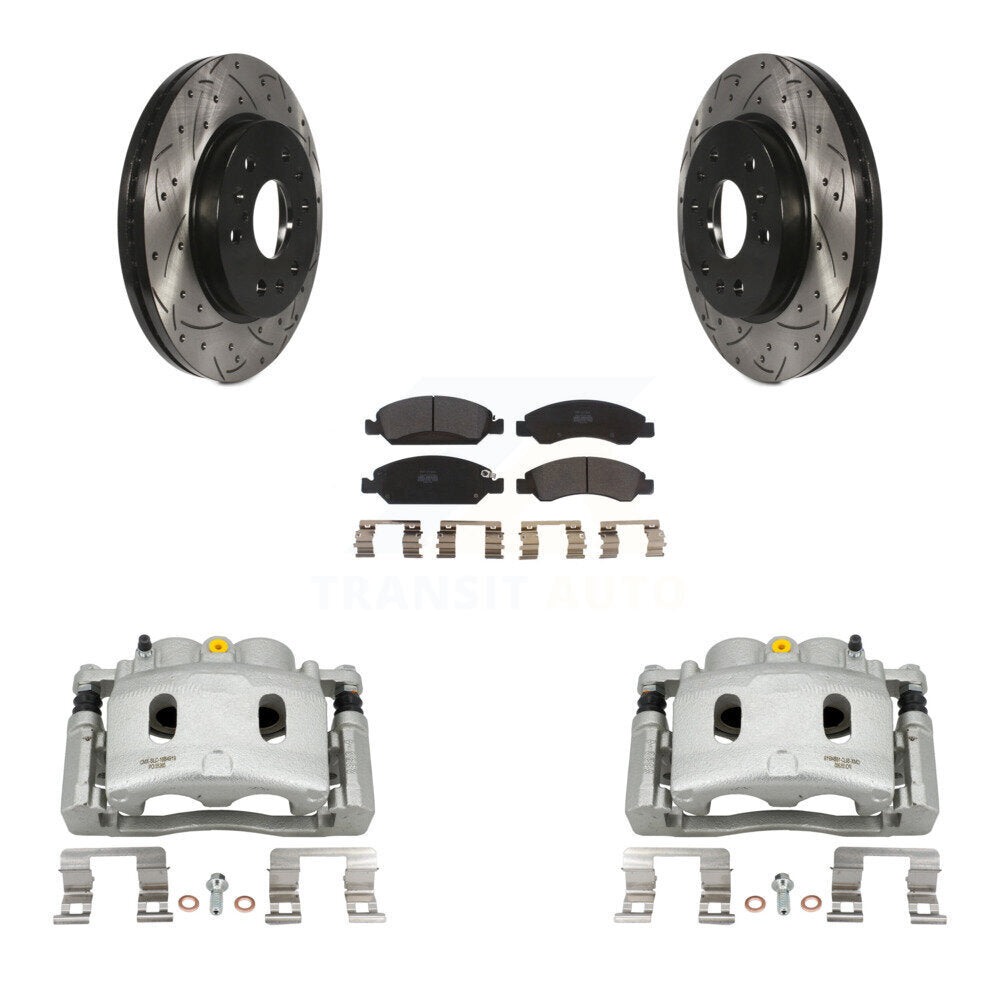 Disc Rotors and Brake Pads Kit-KCD-100164P - Kit.bestparts.ca