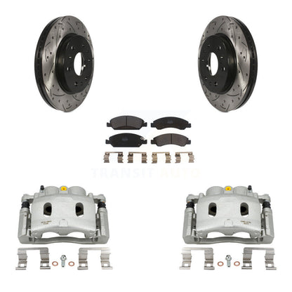 Disc Rotors and Brake Pads Kit-KCD-100164P - Kit.bestparts.ca