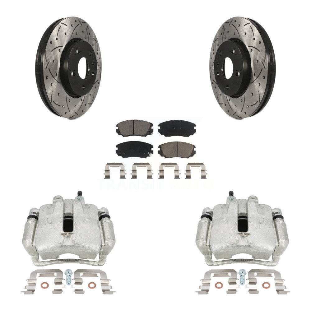 Disc Rotors and Brake Pads Kit-KCD-100165C - Kit.bestparts.ca Kit.bestparts.ca