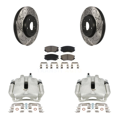 Disc Rotors and Brake Pads Kit-KCD-100165C - Kit.bestparts.ca