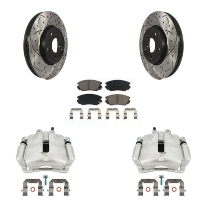 Disc Rotors and Brake Pads Kit-KCD-100166C - Kit.bestparts.ca