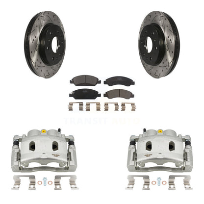 Disc Rotors and Brake Pads Kit-KCD-100168T