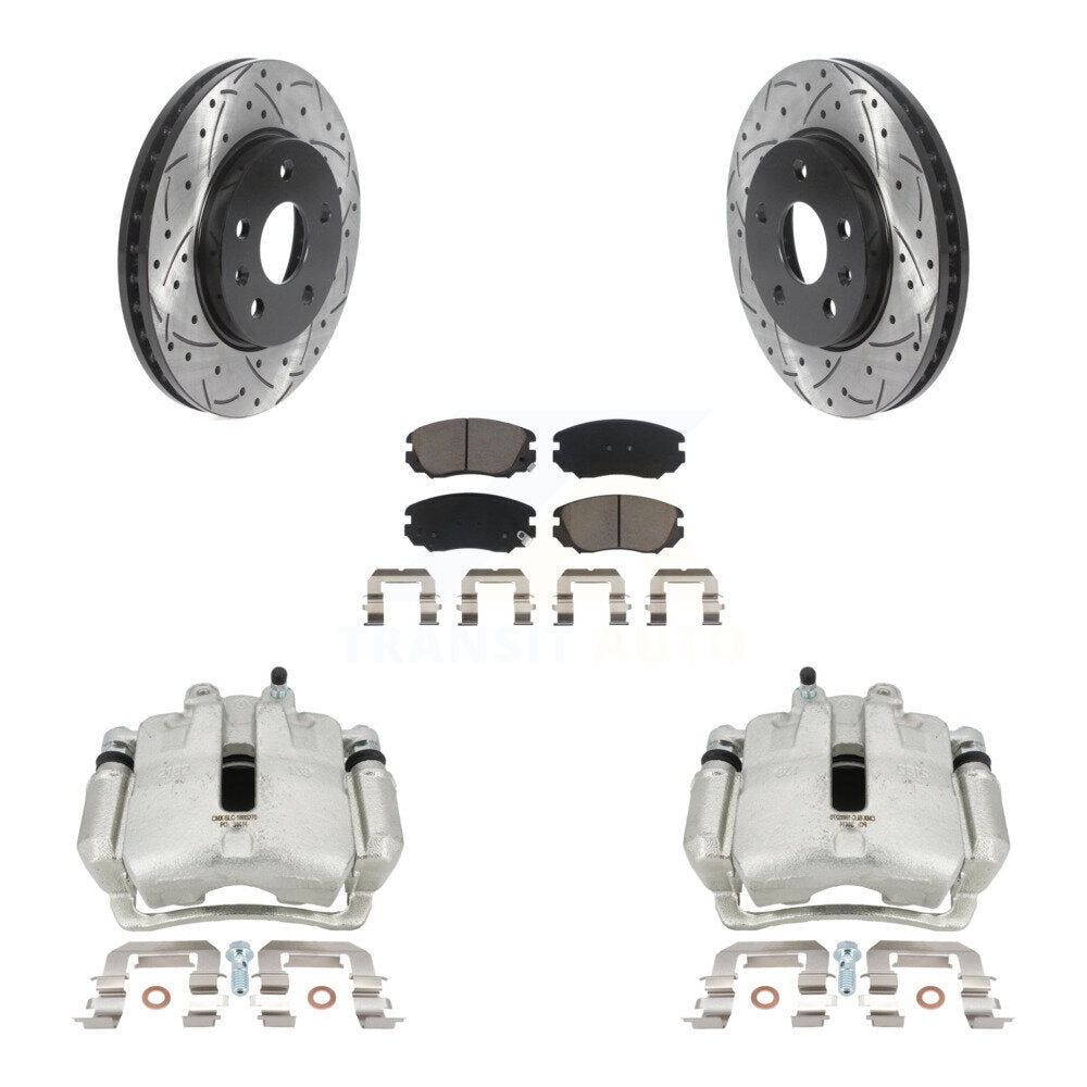Disc Rotors and Brake Pads Kit-KCD-100169C - Kit.bestparts.ca Kit.bestparts.ca