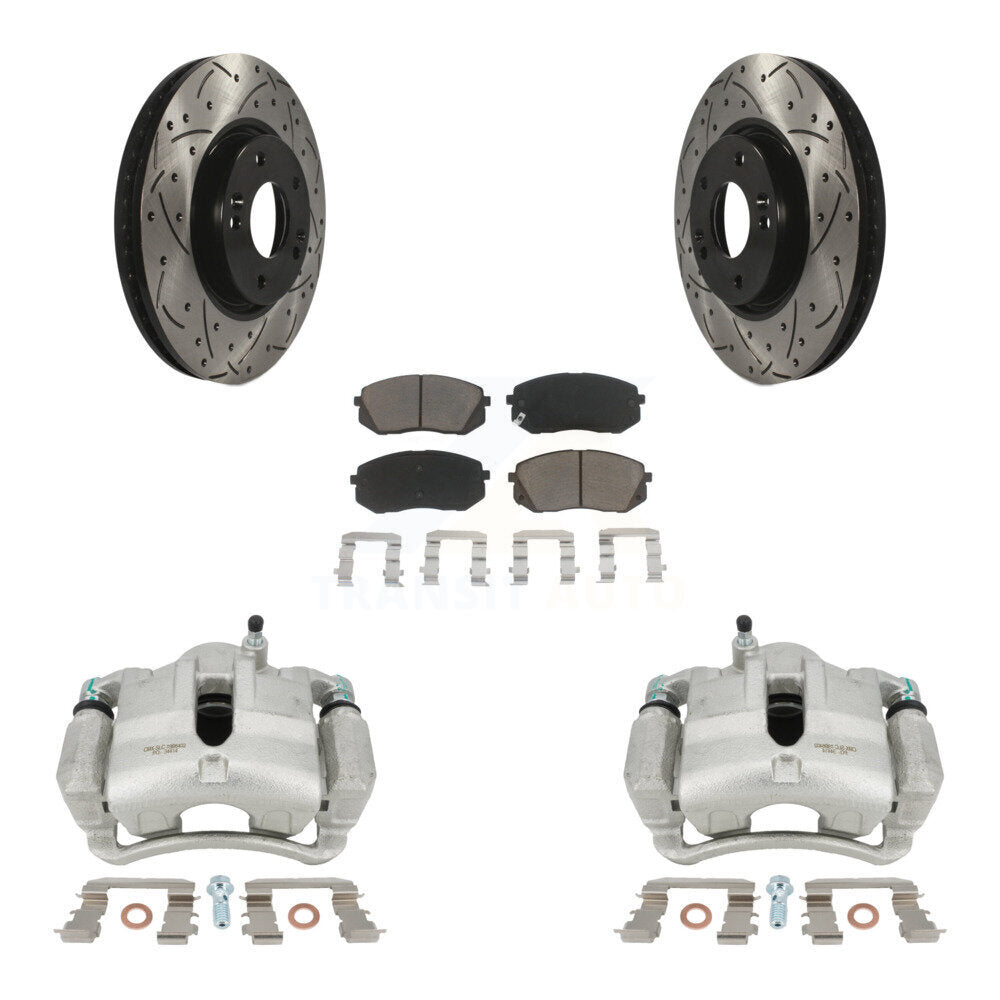 Disc Rotors and Brake Pads Kit-KCD-100174C - Kit.bestparts.ca Kit.bestparts.ca