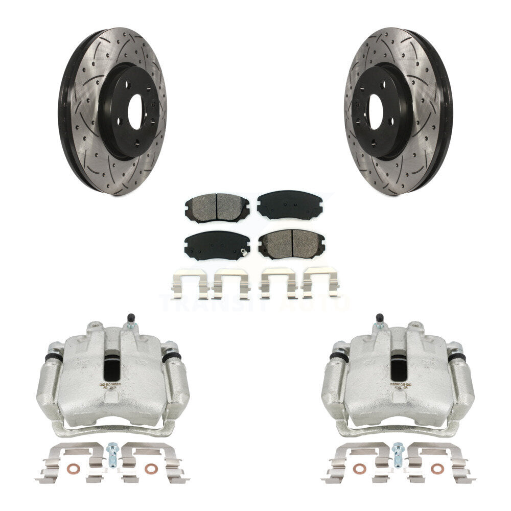 Disc Rotors and Brake Pads Kit-KCD-100174S - Kit.bestparts.ca Kit.bestparts.ca