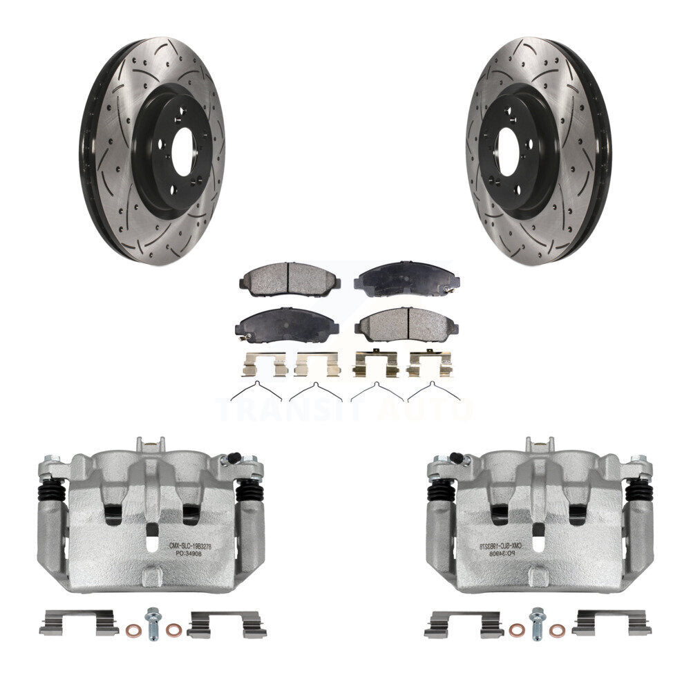 Disc Rotors and Brake Pads Kit-KCD-100176P - Kit.bestparts.ca Kit.bestparts.ca