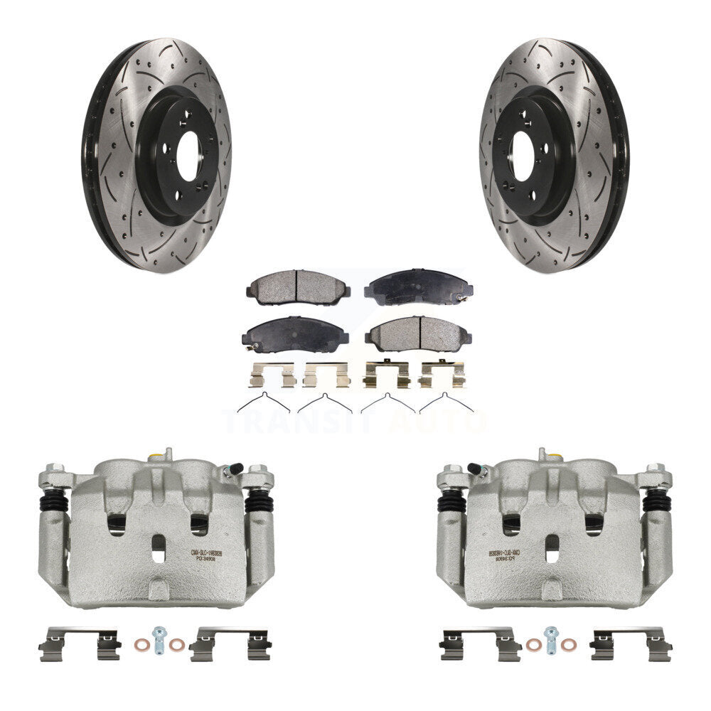 Disc Rotors and Brake Pads Kit-KCD-100177P - Kit.bestparts.ca Kit.bestparts.ca