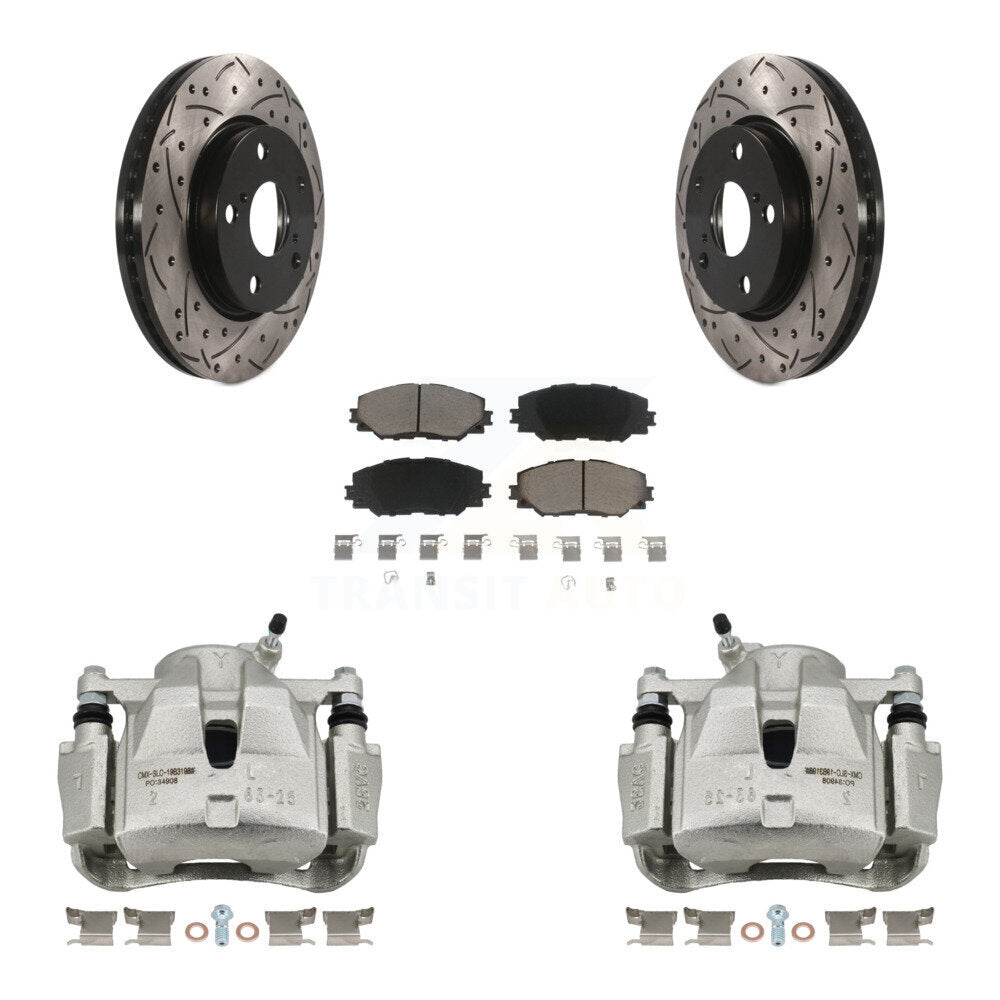 Disc Rotors and Brake Pads Kit-KCD-100180C - Kit.bestparts.ca Kit.bestparts.ca
