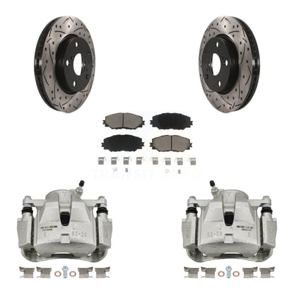 Disc Rotors and Brake Pads Kit-KCD-100180C - Kit.bestparts.ca