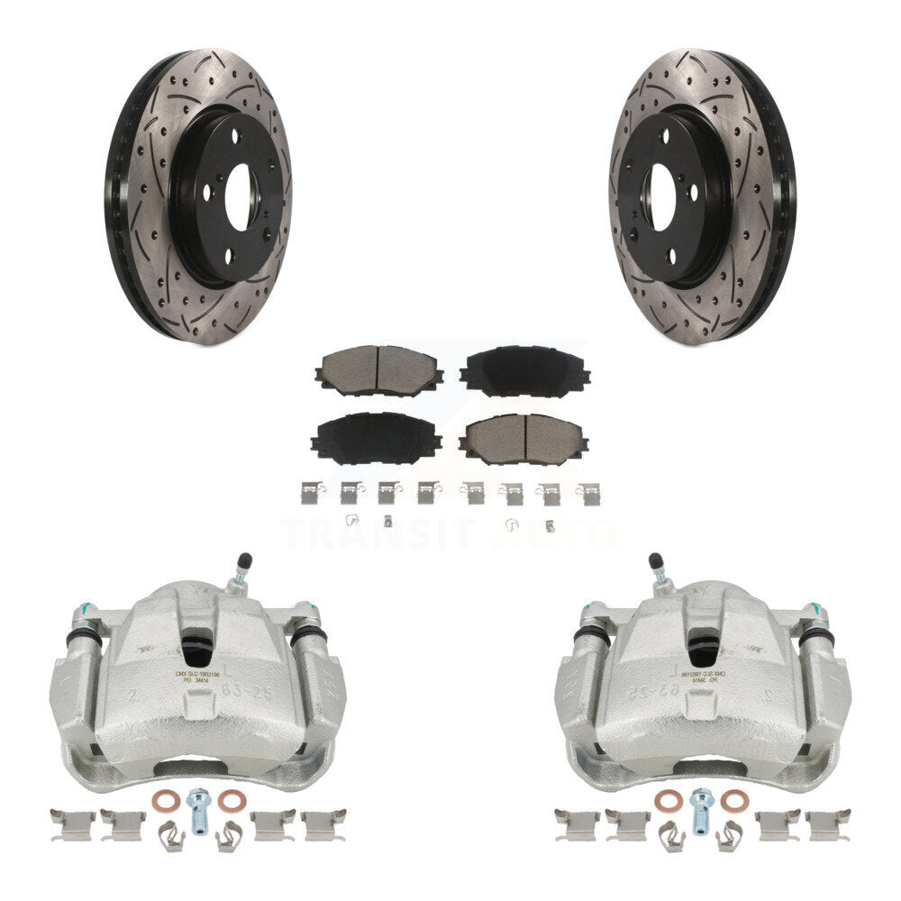 Disc Rotors and Brake Pads Kit-KCD-100181C - Kit.bestparts.ca