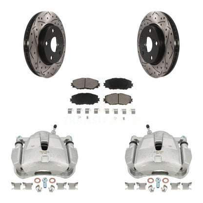 Disc Rotors and Brake Pads Kit-KCD-100181C - Kit.bestparts.ca