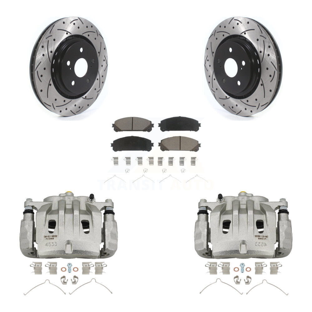 Disc Rotors and Brake Pads Kit-KCD-100195C - Kit.bestparts.ca Kit.bestparts.ca