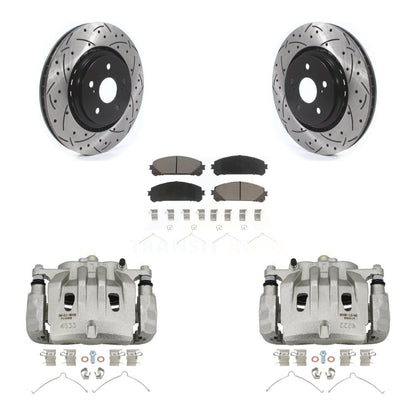Disc Rotors and Brake Pads Kit-KCD-100195C - Kit.bestparts.ca