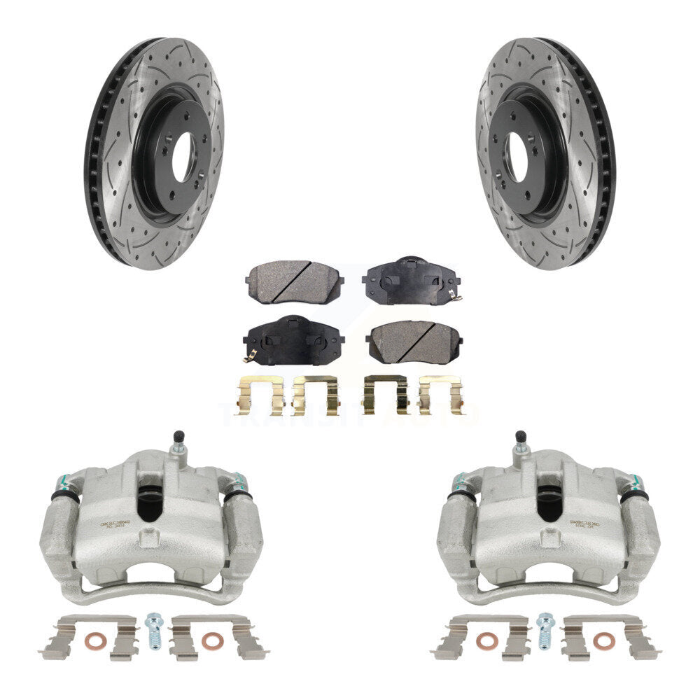 Disc Rotors and Brake Pads Kit-KCD-100196P - Kit.bestparts.ca