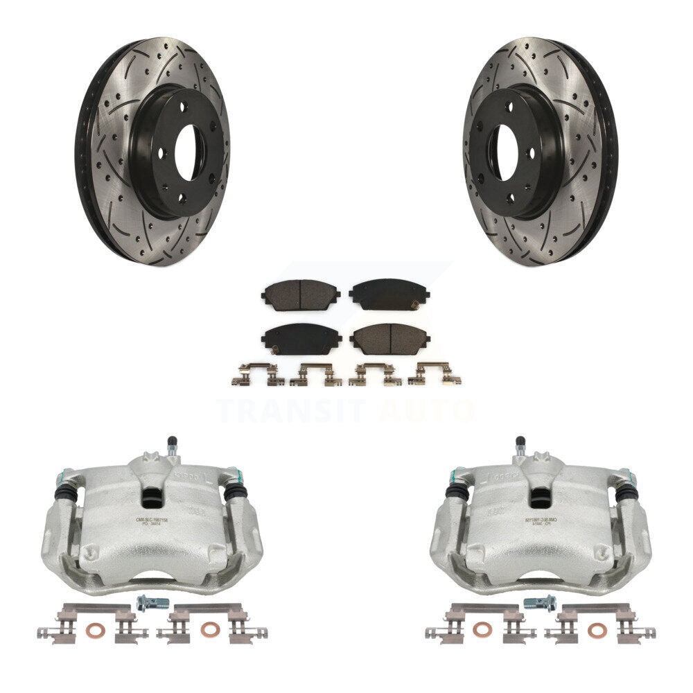 Disc Rotors and Brake Pads Kit-KCD-100197T - Kit.bestparts.ca Kit.bestparts.ca