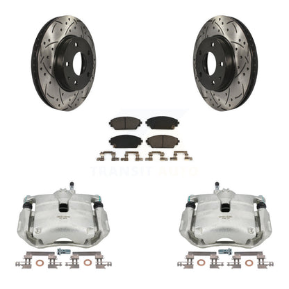 Disc Rotors and Brake Pads Kit-KCD-100197T - Kit.bestparts.ca