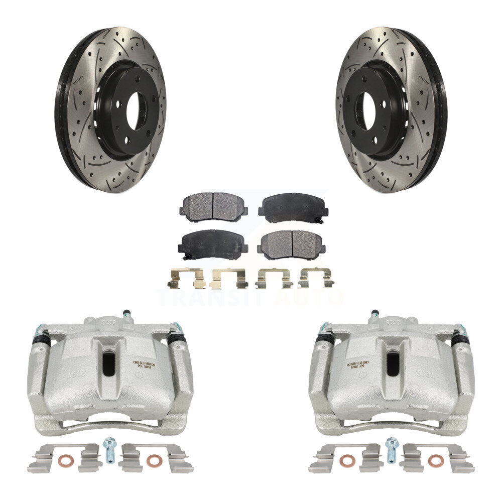 Disc Rotors and Brake Pads Kit-KCD-100202T - Kit.bestparts.ca Kit.bestparts.ca