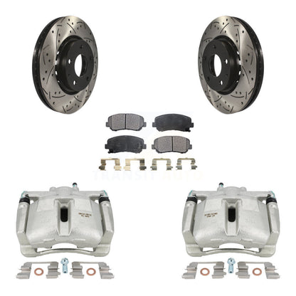 Disc Rotors and Brake Pads Kit-KCD-100202T - Kit.bestparts.ca