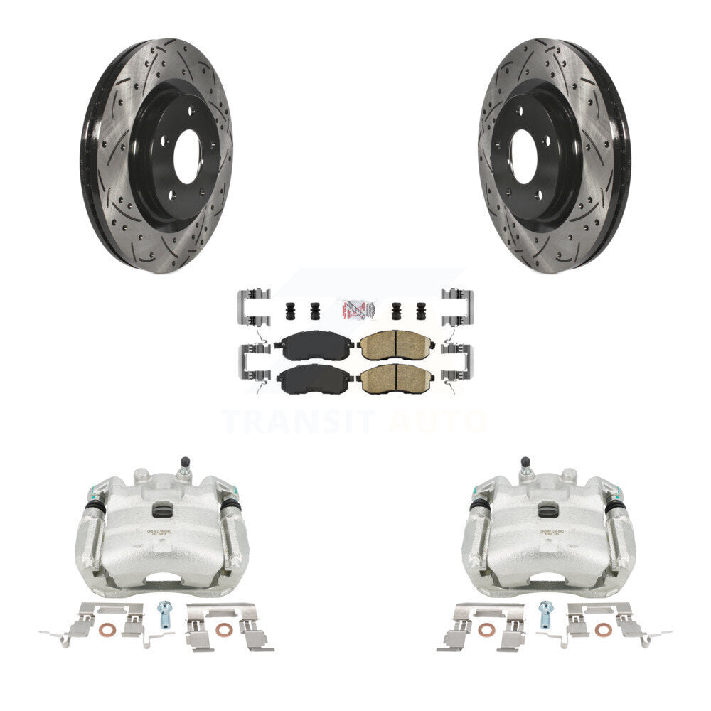 Disc Rotors and Brake Pads Kit-KCD-100205N - Kit.bestparts.ca Kit.bestparts.ca