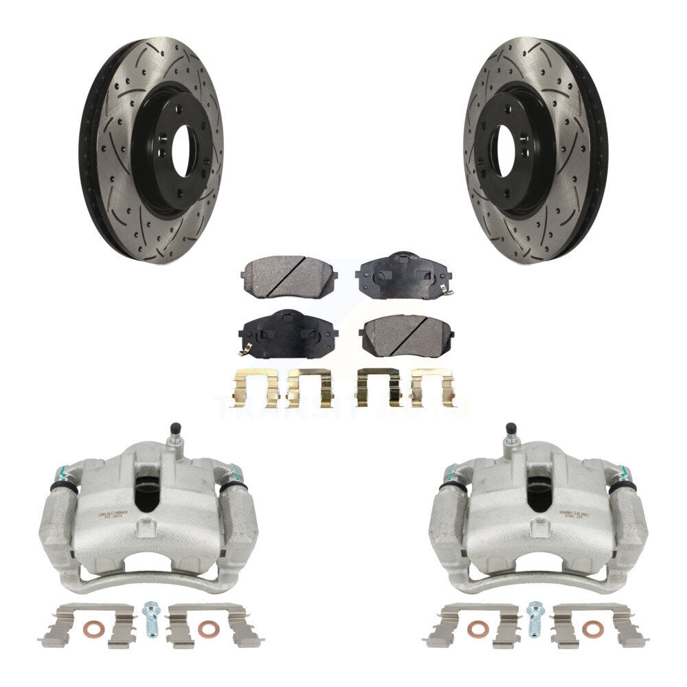 Disc Rotors and Brake Pads Kit-KCD-100205P - Kit.bestparts.ca
