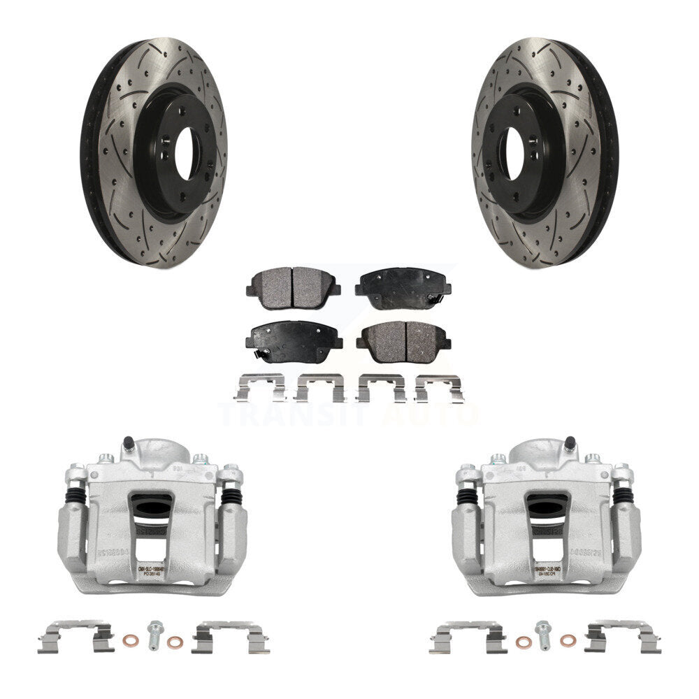 Disc Rotors and Brake Pads Kit-KCD-100205T - Kit.bestparts.ca
