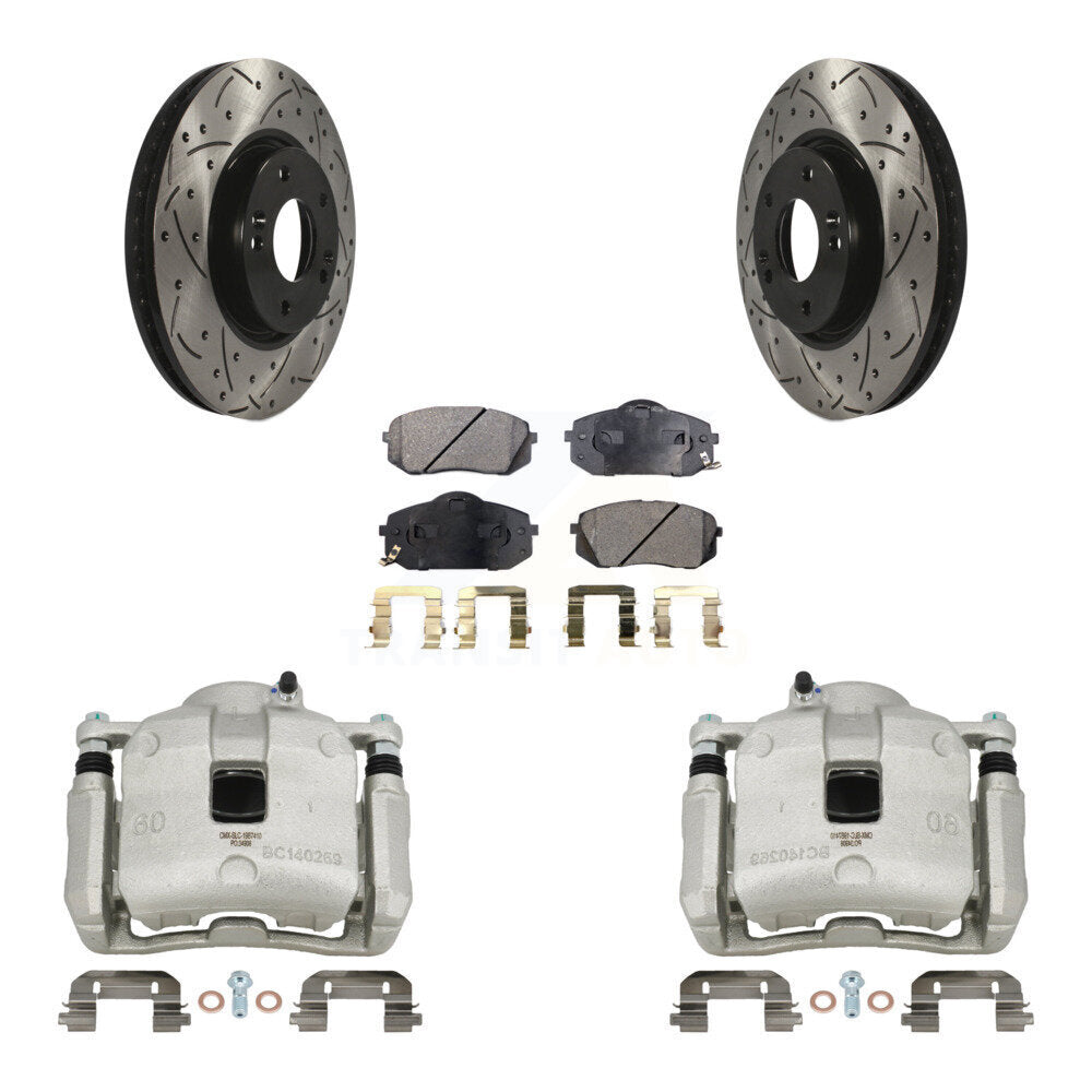 Disc Rotors and Brake Pads Kit-KCD-100209T - Kit.bestparts.ca Kit.bestparts.ca