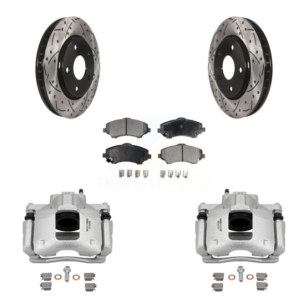 Disc Rotors and Brake Pads Kit-KCD-100212T - Kit.bestparts.ca