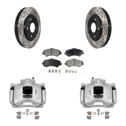 Disc Rotors and Brake Pads Kit-KCD-100212T - Kit.bestparts.ca