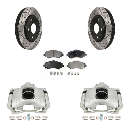 Disc Rotors and Brake Pads Kit-KCD-100213P - Kit.bestparts.ca