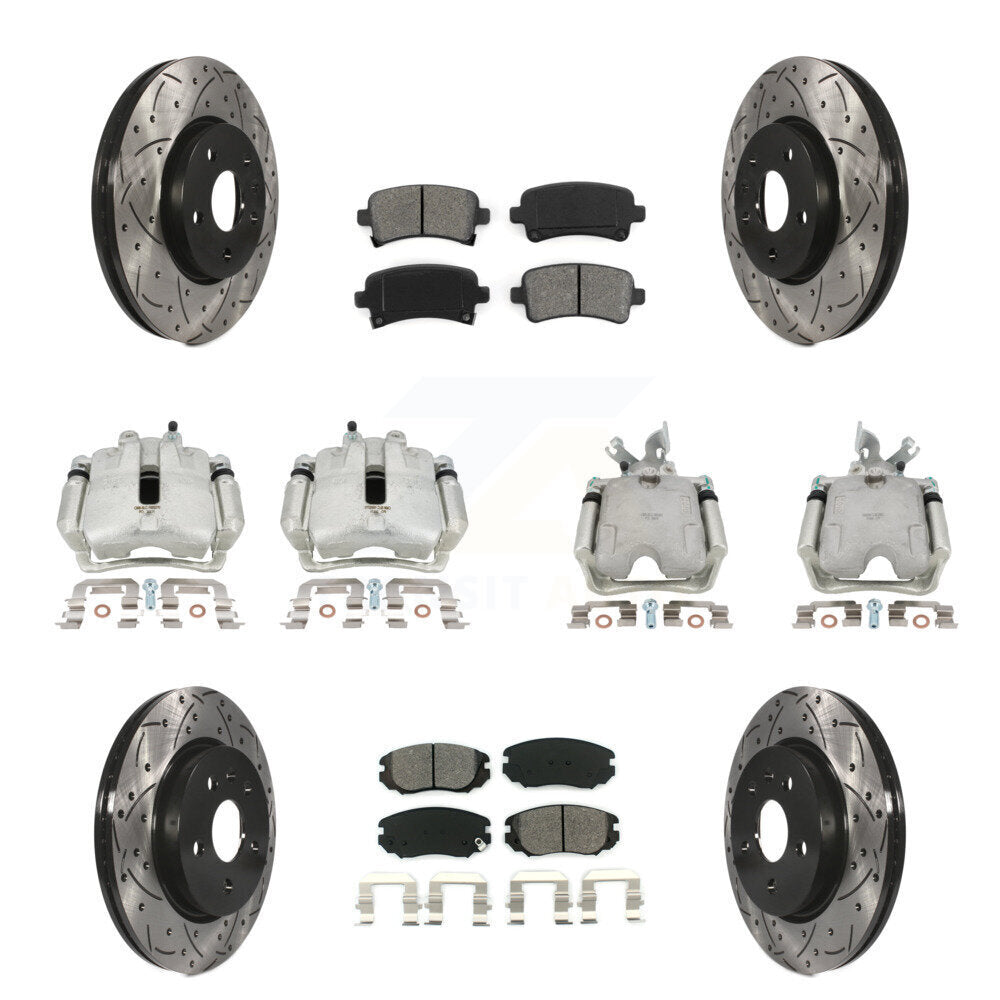 Disc Rotors and Brake Pads Kit-KCD-100227S - Kit.bestparts.ca