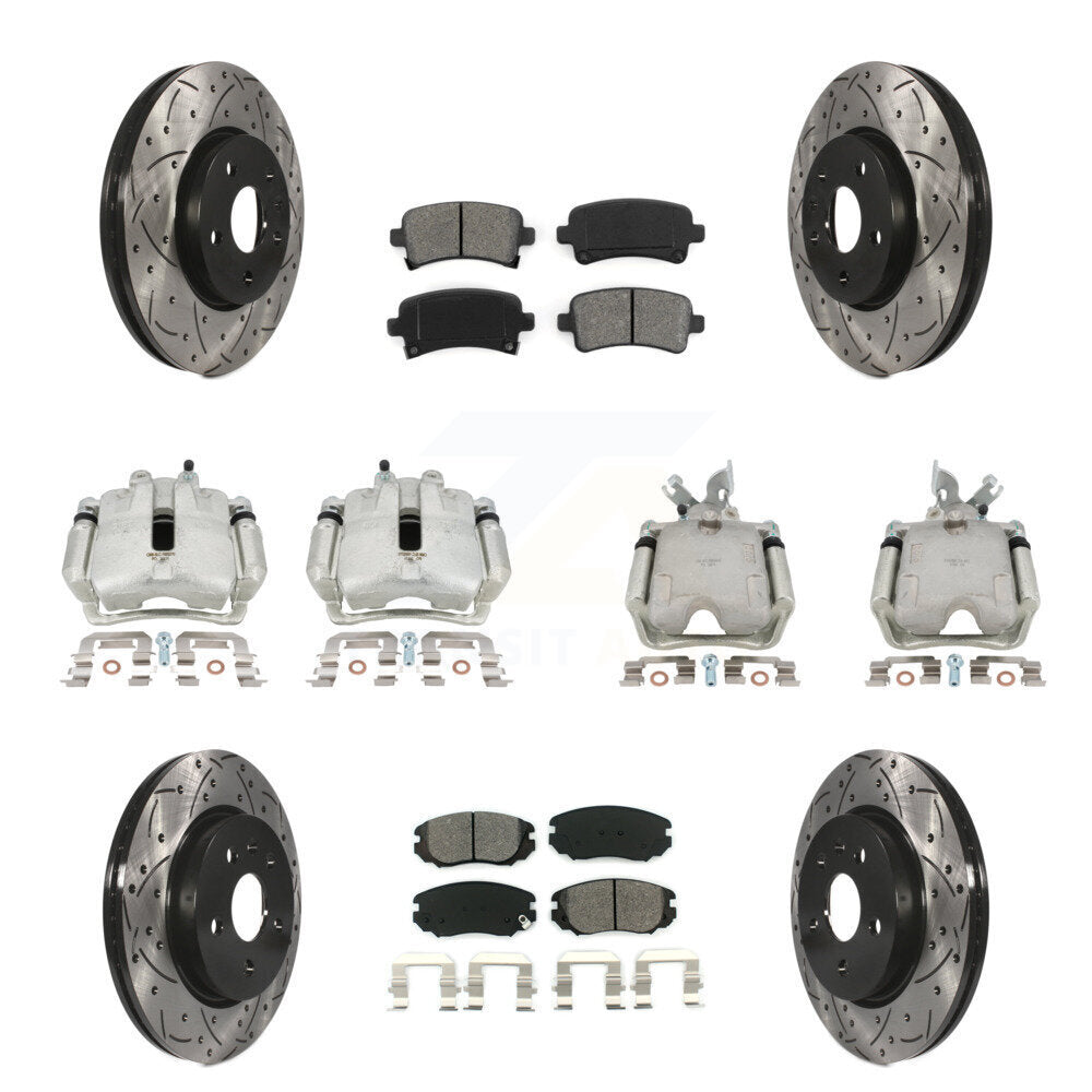 Disc Rotors and Brake Pads Kit-KCD-100228S - Kit.bestparts.ca Kit.bestparts.ca