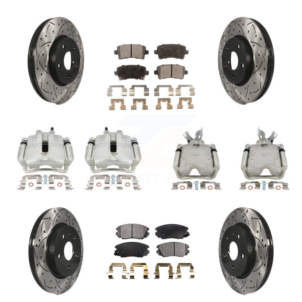 Disc Rotors and Brake Pads Kit-KCD-100234P - Kit.bestparts.ca Kit.bestparts.ca