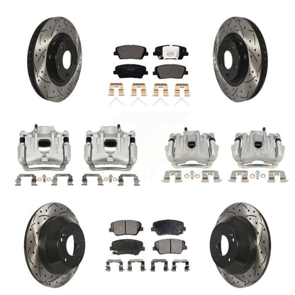 Disc Rotors and Brake Pads Kit-KCD-100234T - Kit.bestparts.ca