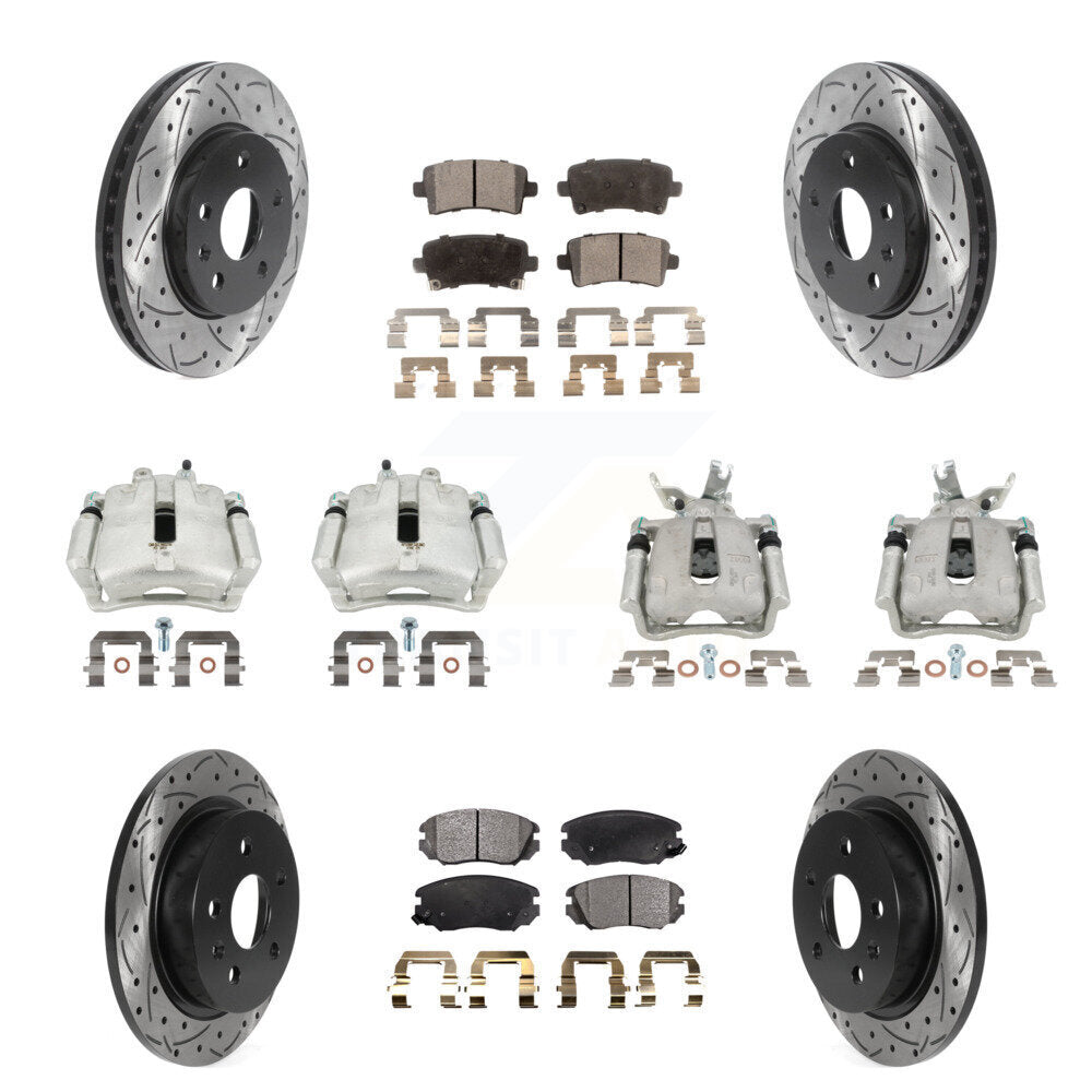 Disc Rotors and Brake Pads Kit-KCD-100237P - Kit.bestparts.ca