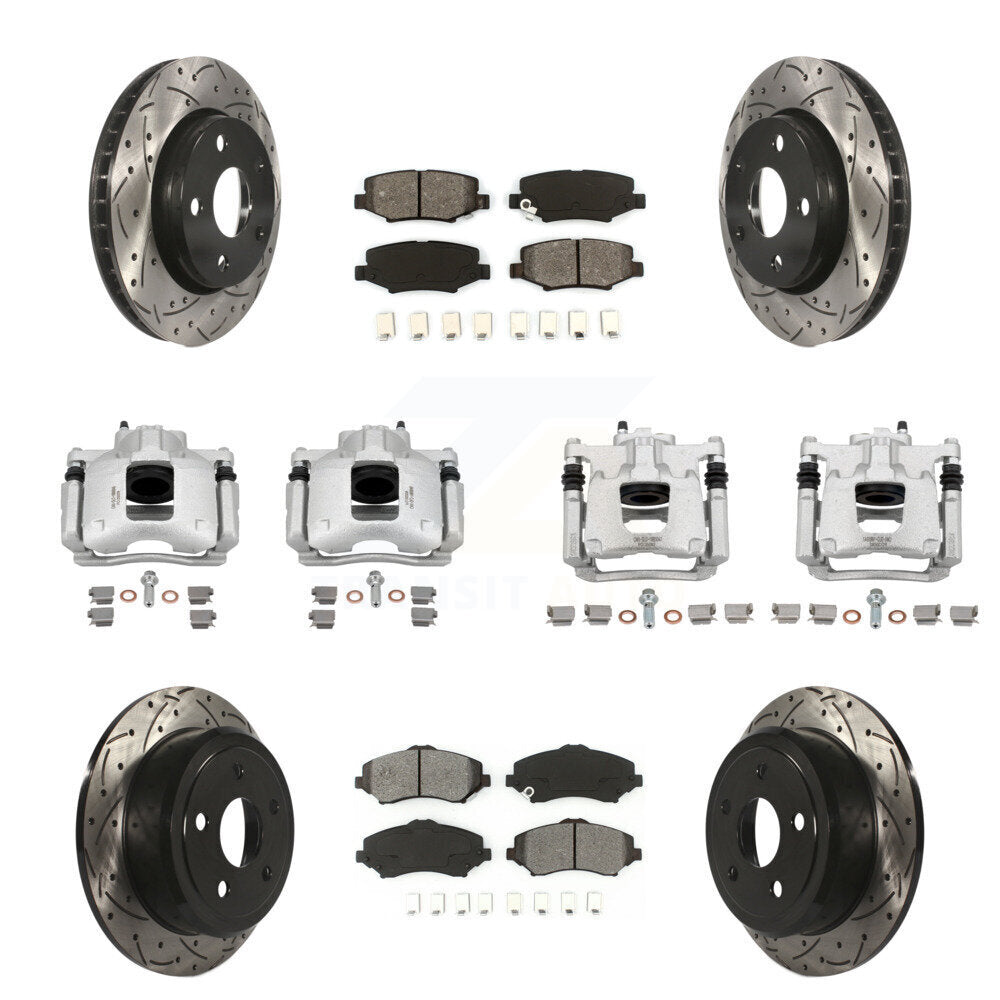 Disc Rotors and Brake Pads Kit-KCD-100237S - Kit.bestparts.ca
